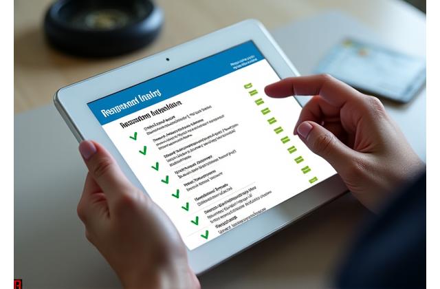 Digital checklist on a tablet displaying Transport Canada safety regulations and compliance status for a fishing vessel